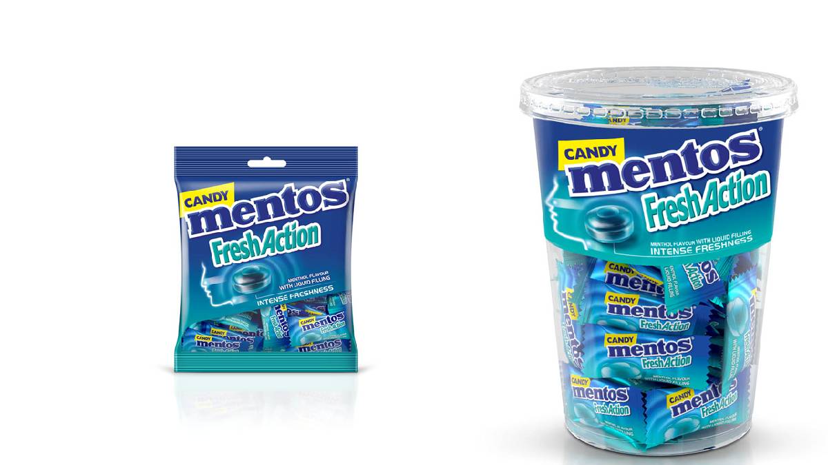 Mentos Fresh Action Menthol